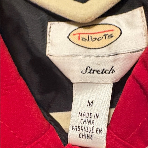 Talbots Red Stretch Vest - Picture 3 of 8